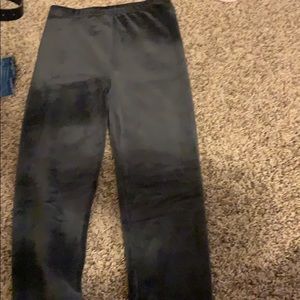 Velvety leggings